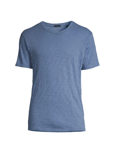 Atm Anthony Thomas Melillo Slub Cotton Crewneck Tee In Ocean