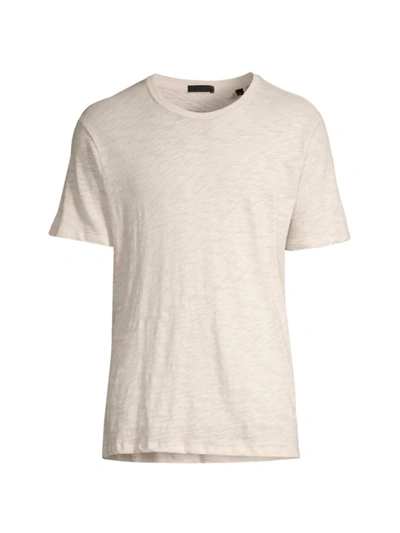 Atm Anthony Thomas Melillo Slub Cotton Crewneck Tee In Wheat