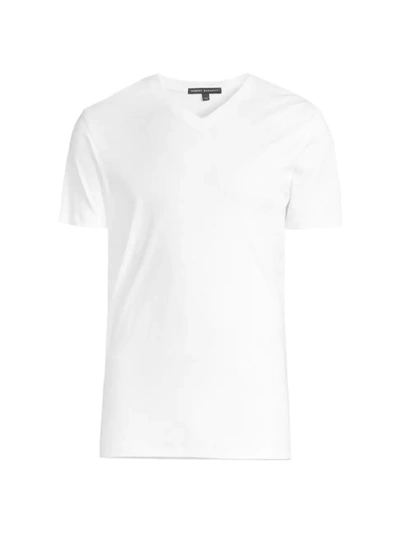Robert Barakett Georgia V-neck T-shirt In White