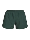 Ami Alexandre Mattiussi Adc Logo Swim Shorts In Green