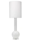 JAMIE YOUNG CO. STUDIO WHITE GLASS TABLE LAMP