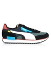 Puma Future Rider Play On Sneaker In Blue/blue/red