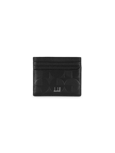 Alfred Dunhill D Belgrave Optical Card Case In Black