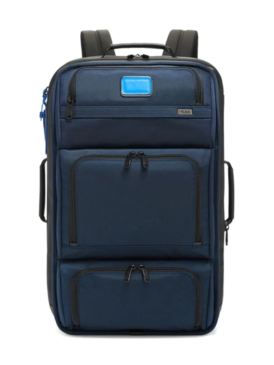 Tumi Alpha Excursion Backpack Duffel Bag In Navy