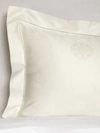 Sferra Giza 45 Medallion Standard Sham In Ivory