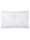 Sferra Giza 45 Medallion 2-piece Pillowcase Set In Ivory