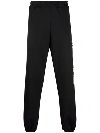 Moschino Elasticated Track Pants In Black