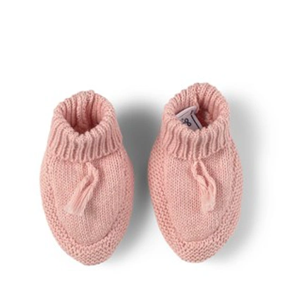 Tartine Et Chocolat Babies' Knitted Booties Pink