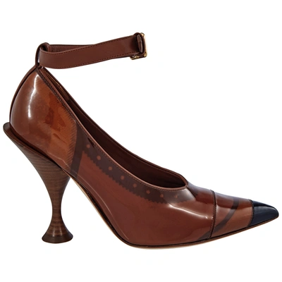 Burberry Ladies Footwear 8022018 In Malt Brown/black/tan