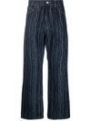 MARNI ABSTRACT-PRINT WIDE-LEG JEANS