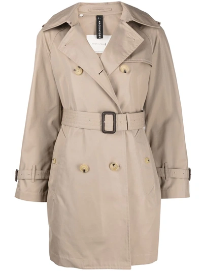 MACKINTOSH MUIE GABARDINE TRENCH COAT