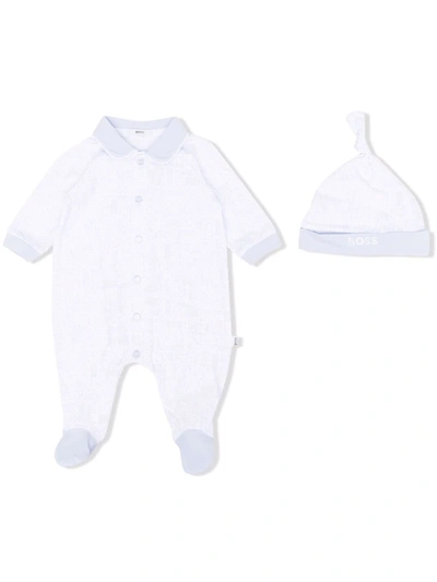 Bosswear Babies' Collared Bodysuit In White