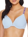 Natori Pure Luxe Plunge T-shirt Bra In Skyfall