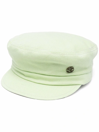 Maison Michel Hats In Beige/green