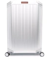 Piquadro Big Alu Spinner Hardcase Trolley In Grey