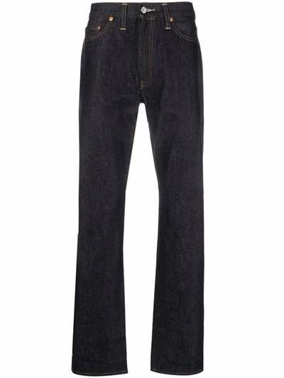 Levi's Low-rise Straight-leg Jeans In Blue