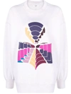 ISABEL MARANT ÉTOILE MINDY LOGO-PRINT SWEATSHIRT