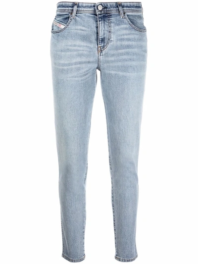 Diesel 2015 Babhila Skinny Jeans In Blue