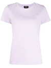 Apc T-shirt Manches Courtes En Coton In Purple