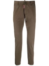 DSQUARED2 FOUR-POCKET COTTON CHINOS