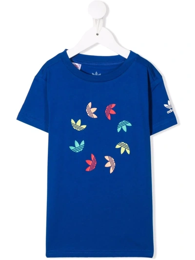 Adidas Originals Adidas Little Kids' Originals Adicolor Bold T-shirt In Collegiate Royal