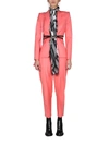 Alexander Mcqueen Pants Peg Leg In Pink