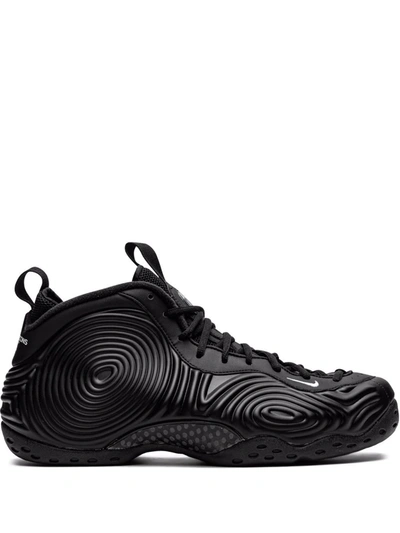 Nike X Cdg Air Foamposite One Sneakers In Black
