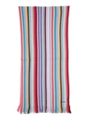 Paul Smith Double-sided Swirl Scarf In Multicolour