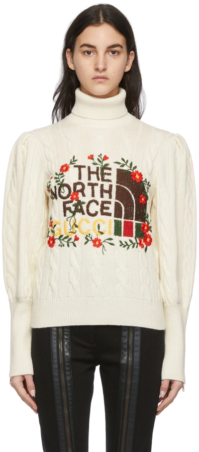 Gucci Off-white The North Face Edition Wool Turtleneck