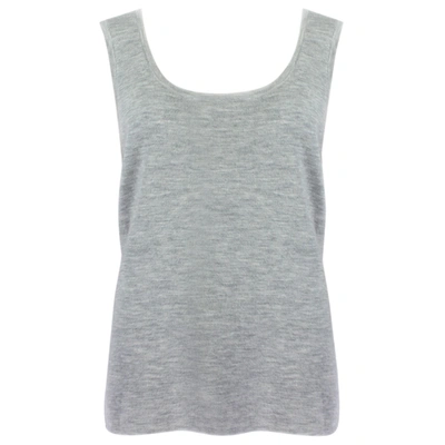 Pre-owned Michael Kors Cashmere Top In Grey