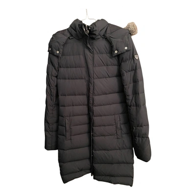 Pre-owned Emporio Armani Puffer In Brown