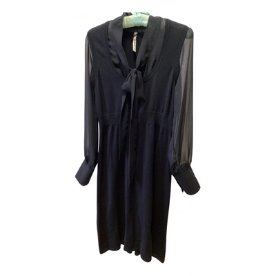 Pre-owned Pepe Jeans Mid-length Dress In Black