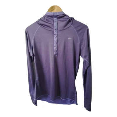 Pre-owned Nike Blouse In Purple