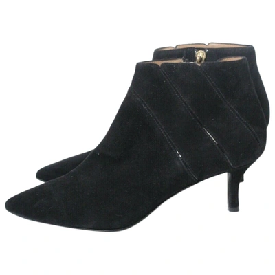 Pre-owned Fratelli Rossetti Ankle Boots In Black