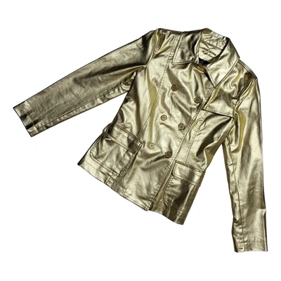 Pre-owned Ralph Lauren Jacket In Gold