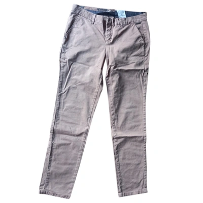 Pre-owned Guess Chino Pants In Beige