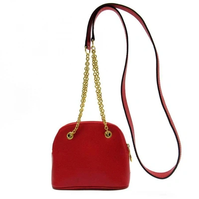 Pre-owned Celine Leather Handbag In Multicolour