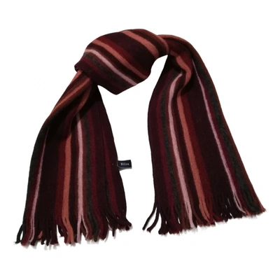 Pre-owned Altea Wool Scarf In Multicolour
