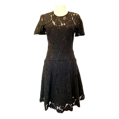 Pre-owned Michael Kors Mid-length Dress In Black
