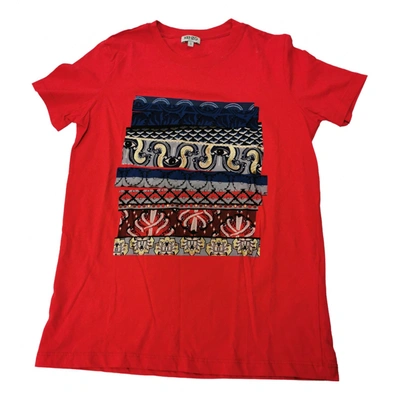 Pre-owned Kenzo T-shirt In Red