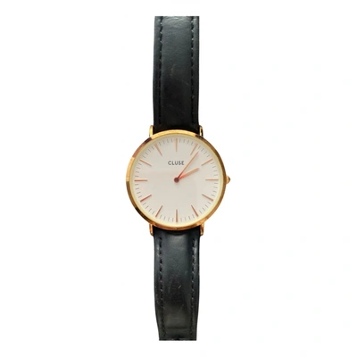 Pre-owned Cluse Watch In White