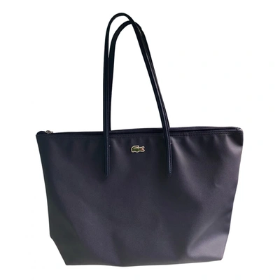 Pre-owned Lacoste Tote In Navy