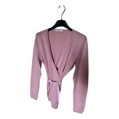 Pre-owned Brunello Cucinelli Cashmere Cardigan In Pink