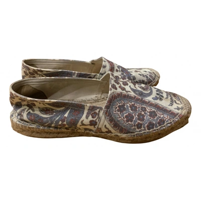 Pre-owned Isabel Marant Cloth Espadrilles In Multicolour