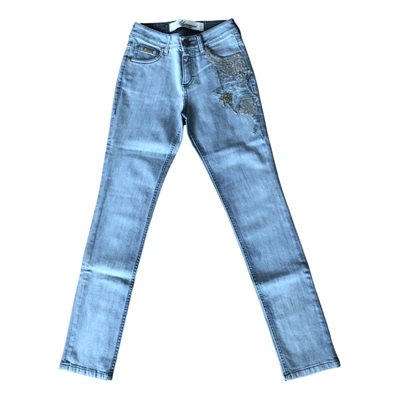 Pre-owned Blumarine Jeans In Grey