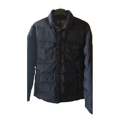 Pre-owned Paolo Pecora Vest In Navy