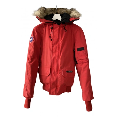 Pre-owned Canada Goose Chilliwack Jacket In Red