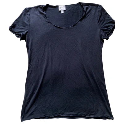 Pre-owned Armani Collezioni T-shirt In Navy
