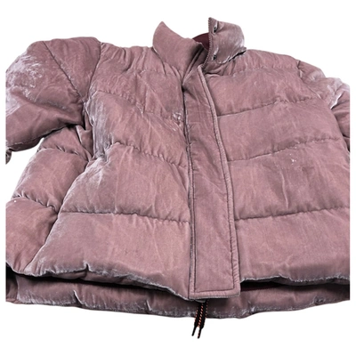Pre-owned Maliparmi Coat In Pink