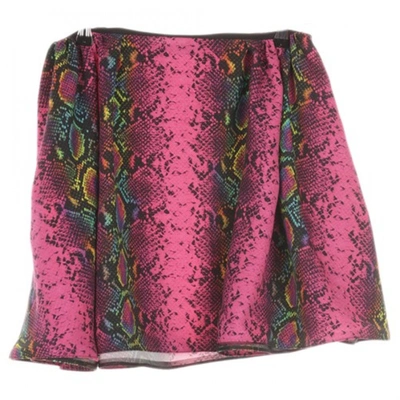 Pre-owned Versace Skirt In Multicolour
